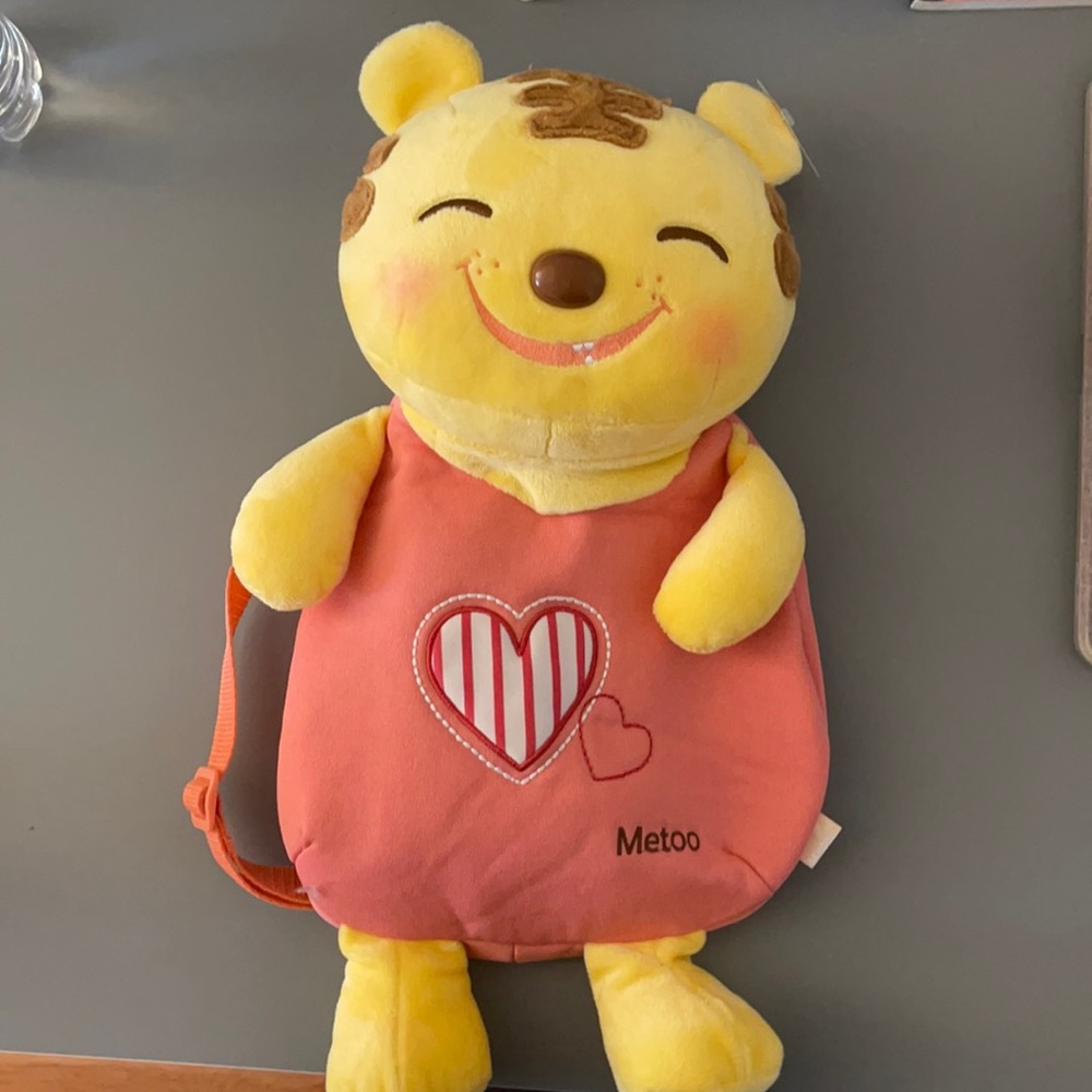 Tiger backpack + pouch